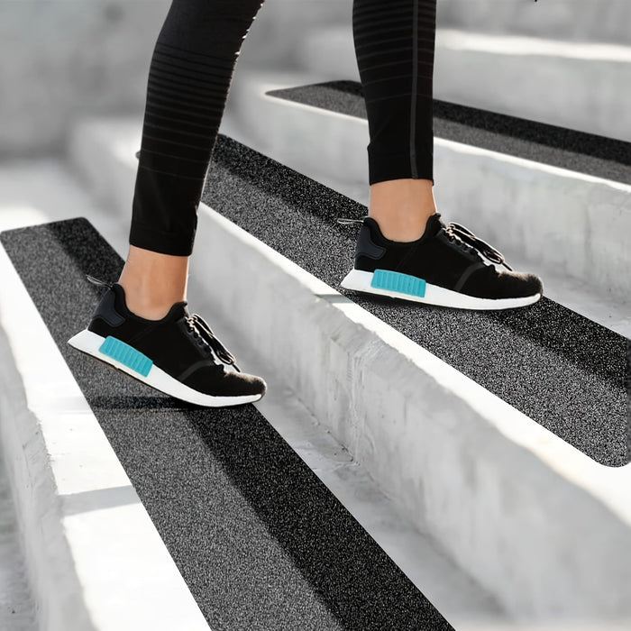 Halkfria gummilister för trappor – Extra grepp för trappor och uppfarter