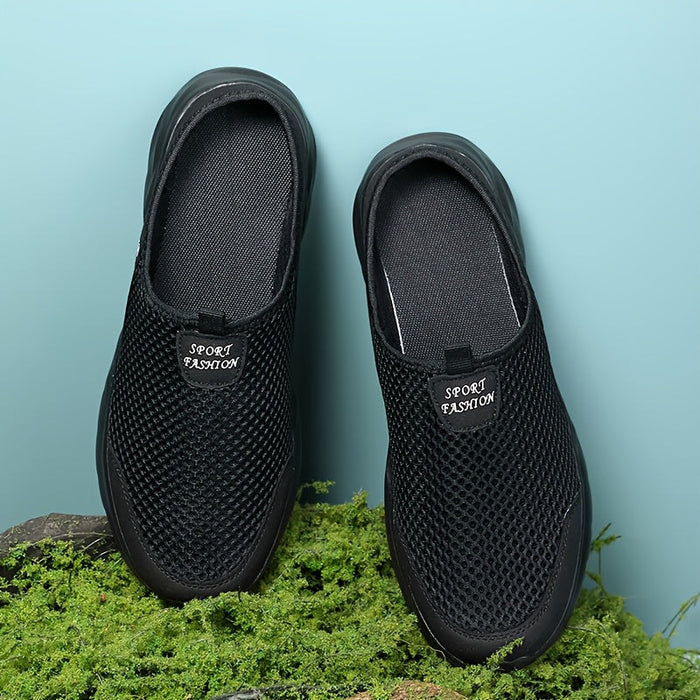 Heren Ademend Instap Schoenen – Lichtgewicht Mesh Comfort