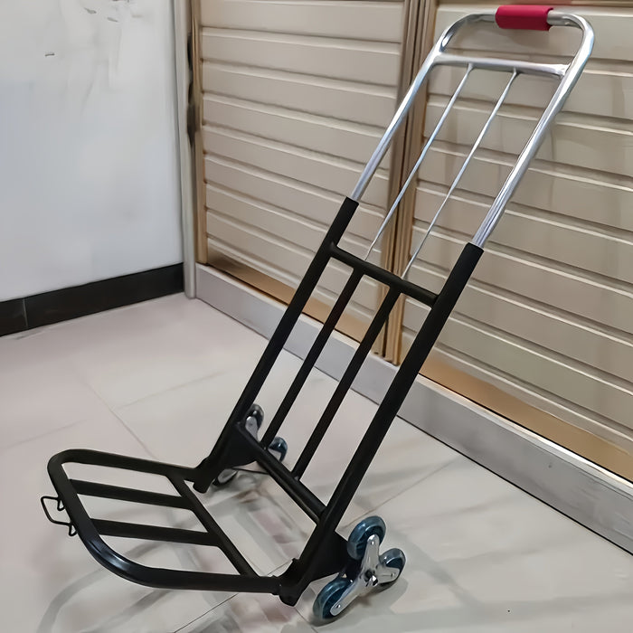 Zware Tri-Wheel Trapklimmende Handtruck – Draagbare Vouwdolly voor Zware Ladingen