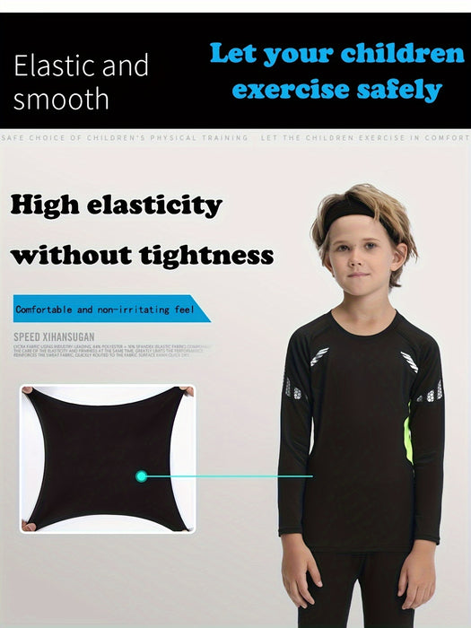 Active Motion termiskt sportset för pojkar – varmt, bekvämt och prestationsinriktat