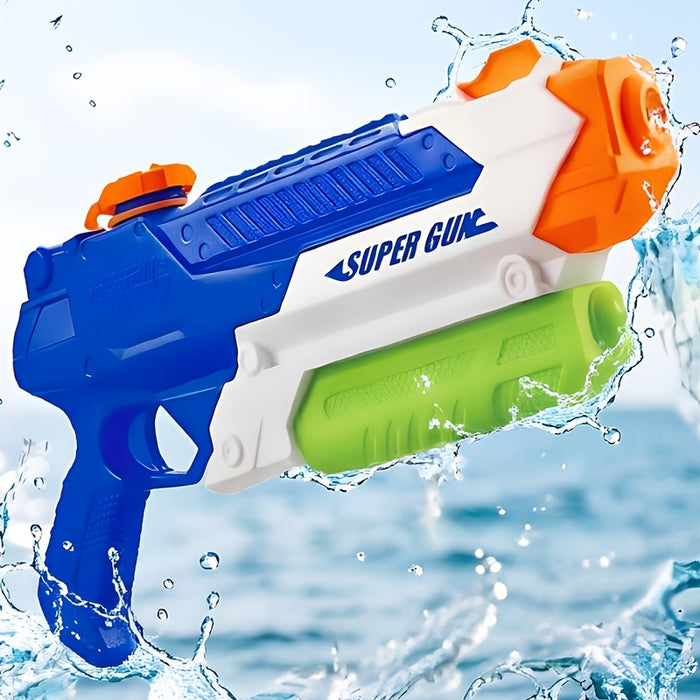 Tehokas vesipyssy lapsille, jossa 300 ml säiliö kesän vesitaisteluihin