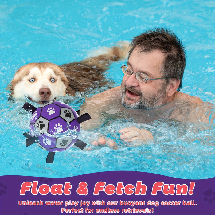 Hundeleke i gummi med håndtak for inne- og utendørs bruk