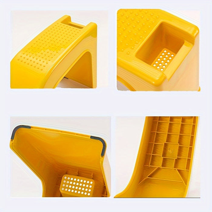 Compact Voetkrukje met Opbergruimte – Comfortabel en Functioneel