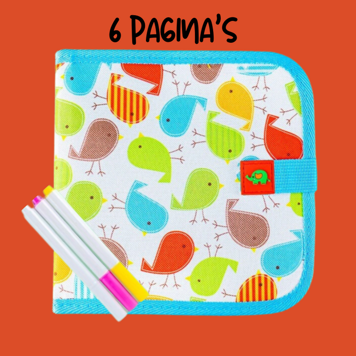 Dino Tekenboek – Herbruikbaar Tekenplezier voor Kinderen