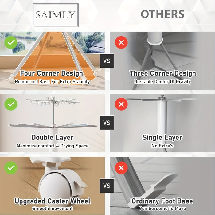 Cilindrisch Octopus Wasrek – Draagbaar en Uitbreidbaar