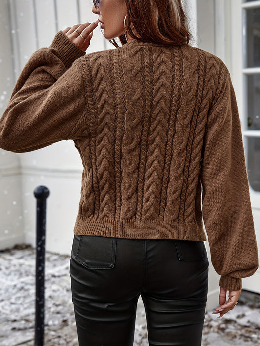 Gilet tricoté élégant pour femmes avec fermeture à nœud – Décontracté et confortable