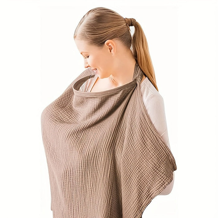 BreezeEase Buiten Borstvoeding Cover – Lichtgewicht & Ademend