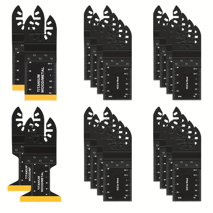 Titanium Multitool Zaagbladen – Sterk en Precisie voor Elke Zaak