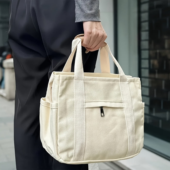 ComfortCarry Dames Tote Tas – Lichtgewicht met Afneembare Band en Veel Opbergruimte