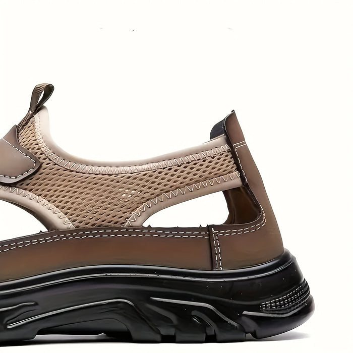 Ademende Heren Sport Sandalen – Lichtgewicht en Slipvast