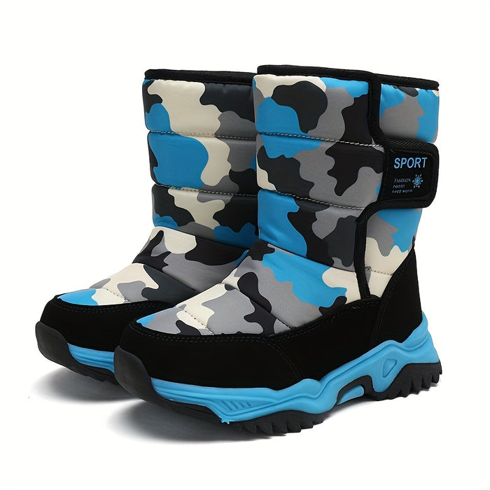 Trendy Camouflage Sneeuwboots - Voor Avonturiers