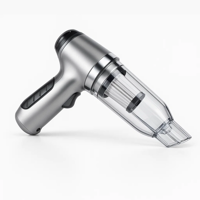 PowerClean Draadloze Auto Stofzuiger – Compact en Superkrachtig