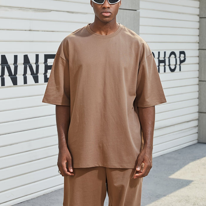 Relaxed Casual Katoenen Set – Luchtig en Comfortabel