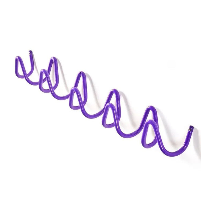 Moderne bølget vægknagerække – Stilfuld vægknagerække med flere kroge 