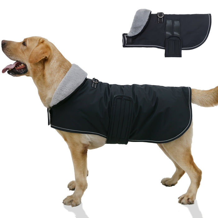 Manteau pour chien avec doublure chaude pour différentes races, usage hivernal