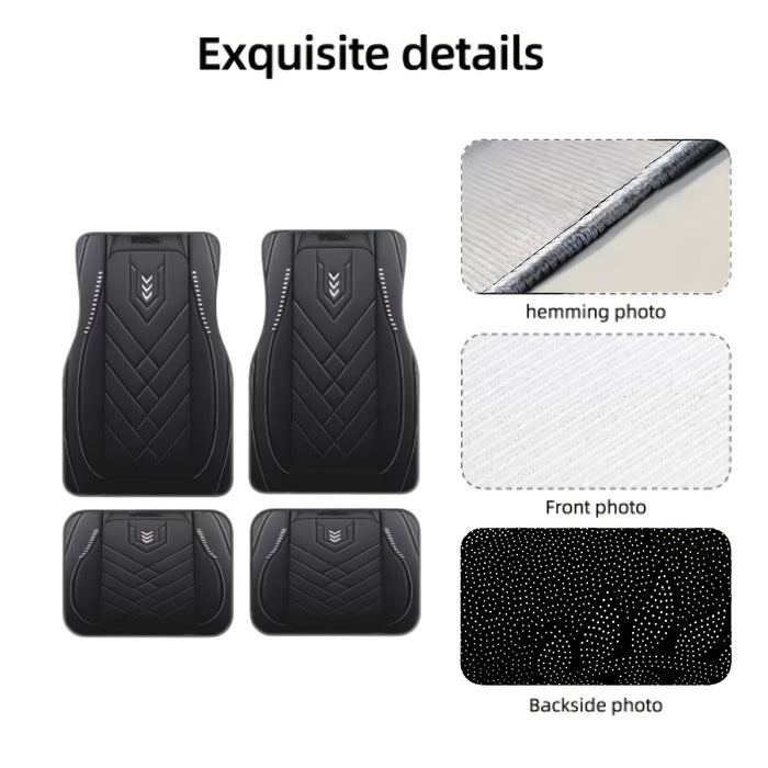 Universele Vloermatten voor Auto's – Antislip en Wasbaar voor Alle Seizoenen