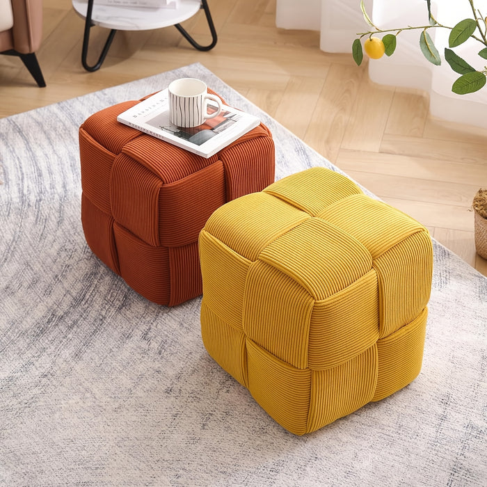 CordyCube Ottoman – Chic Design en Comfort in Één