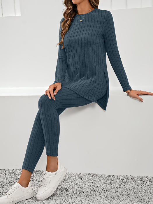 Mila Ribbed Huispak - Comfortabel en Stijlvol