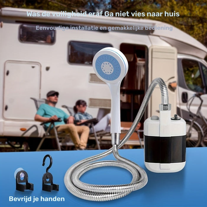 Draagbare Campingdouche – Handheld met Waterfilter Systeem
