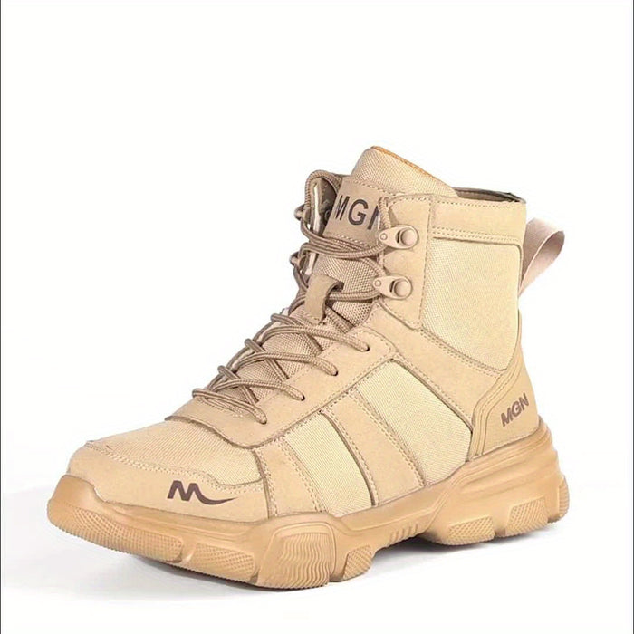 Chaussures de sécurité pour hommes avec embout en acier – Anti-perforation et antidérapantes