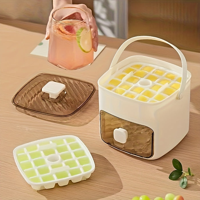 Draagbare IJsblokjesmaker – Makkelijk te Gebruiken en Snel Koelen