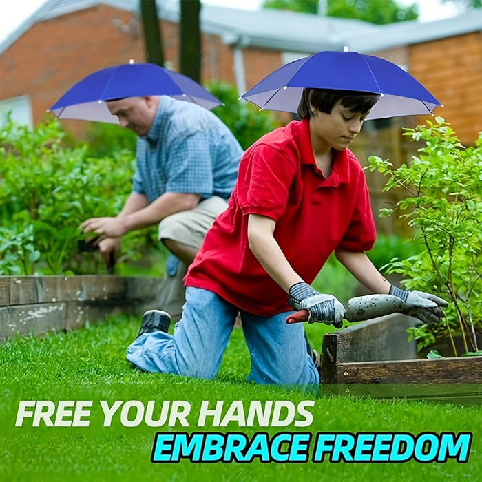 SunShade Parapluhoed – Lichtgewicht, UV-beschermend en Handsfree