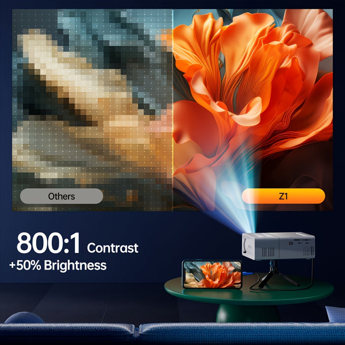 ClarityBeam Mini Projector – Krachtig Beeld in Compact Formaat