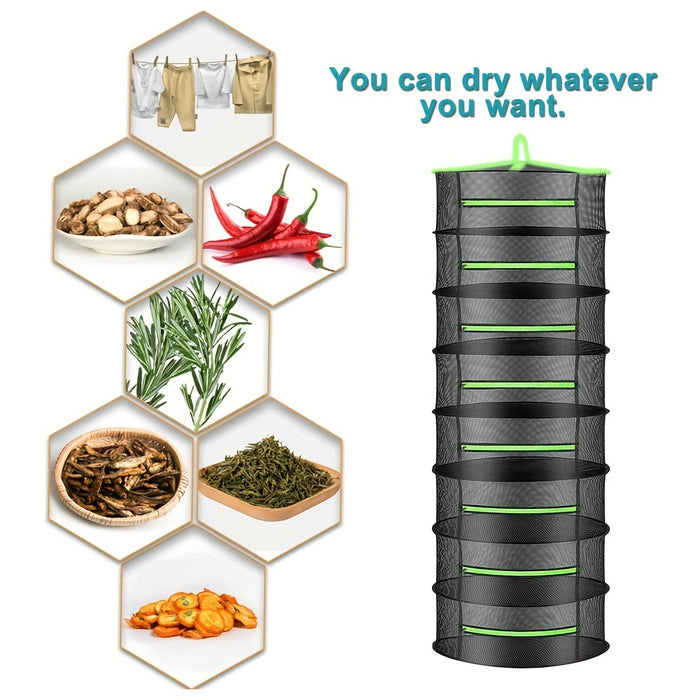 Duurzaam Kruiden- en Droogrek – Efficiënt en Ruimtebesparend voor Zaden en Fruit