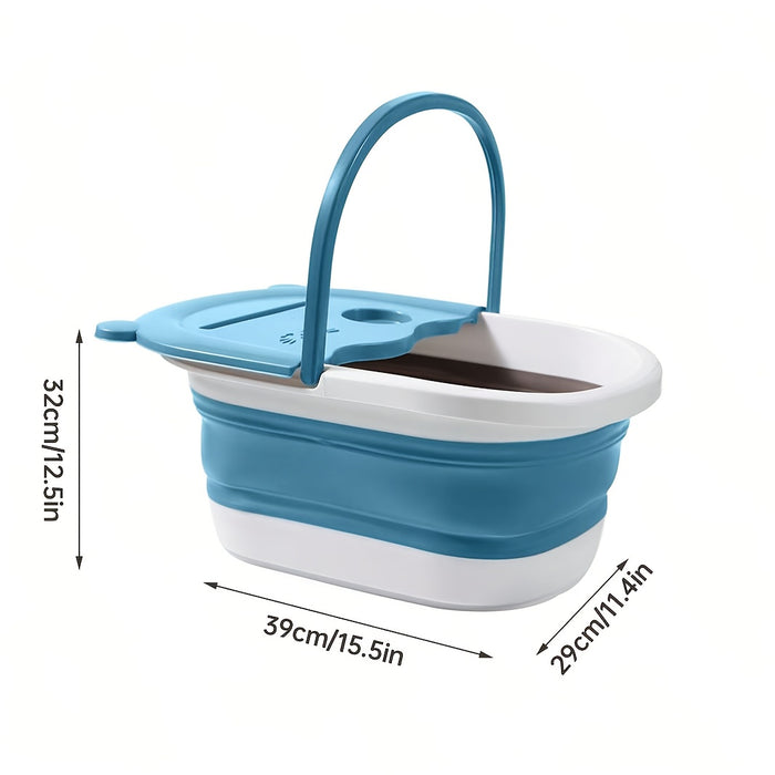 Praktische Opvouwbare Voetbadkuip – Ontspanning en Comfort Thuis