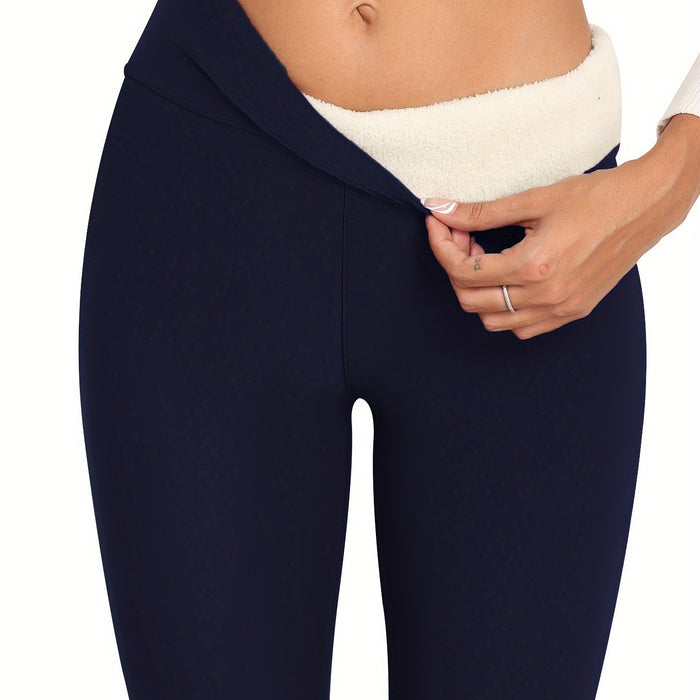 ThermoFlex Leggings Sportivi Termici Donna – Abbigliamento Termico Caldo per Autunno & Inverno