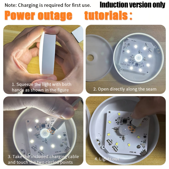 LED Nachtlamp met Sensor – Handig en Sfeervol voor Elke Ruimte