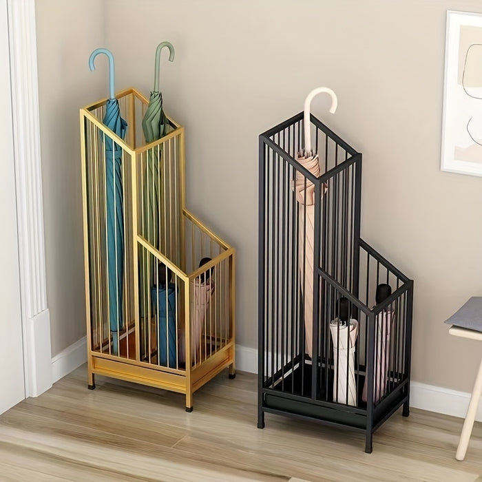 Stijlvolle IJzeren Paraplustandaard – Duurzaam en Praktisch voor Thuis en Zakelijk Gebruik