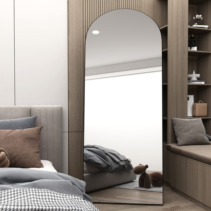 Gebogen Volledige Lengte Spiegel – Stijlvol en Functioneel