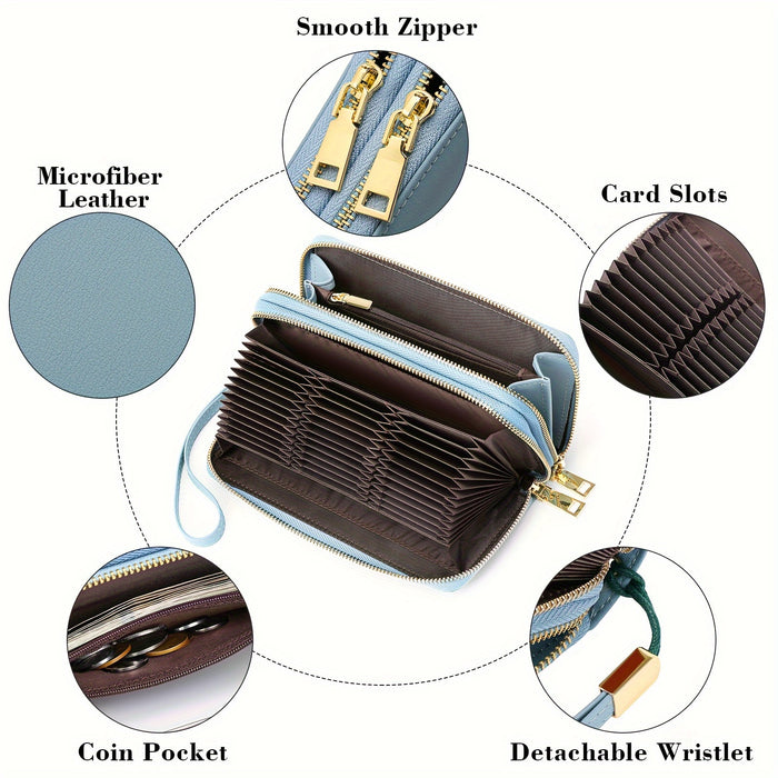 SecureHold Lange Portemonnee – RFID-veilig en Functioneel