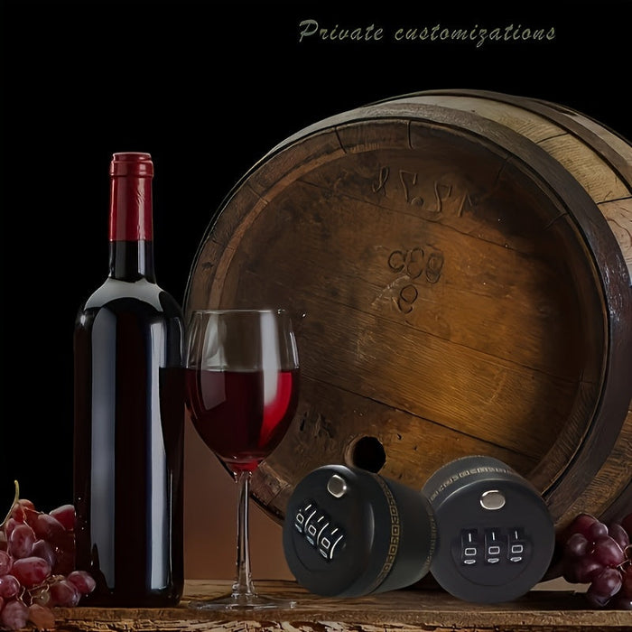 Wachtwoordslotdeksel – 3-cijferige code voor veilige drankbewaring