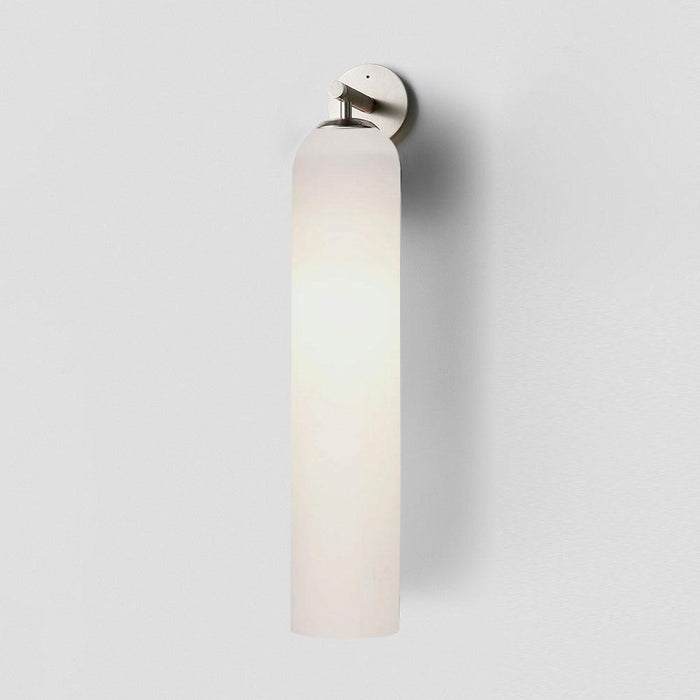 Cilindrische Glazen Wandlamp met Luxe Afwerking – Decoratieve LED Sconce voor Modern Interieur