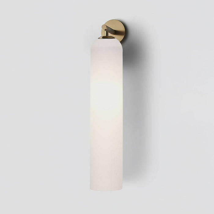 Cilindrische Glazen Wandlamp met Luxe Afwerking – Decoratieve LED Sconce voor Modern Interieur