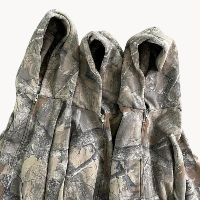 Urban Camo Oversized Unisex Hættetrøje – Afslappet streetwear-look