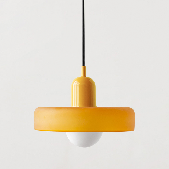 Bauhaus Design Pendellamp van Glas – Artistiek, Modern en Tijdloos