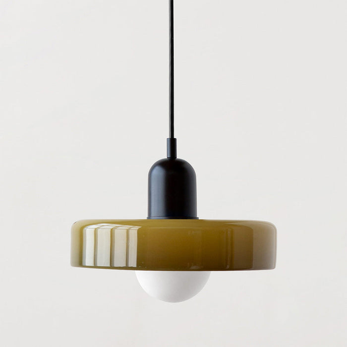 Bauhaus Design Pendellamp van Glas – Artistiek, Modern en Tijdloos