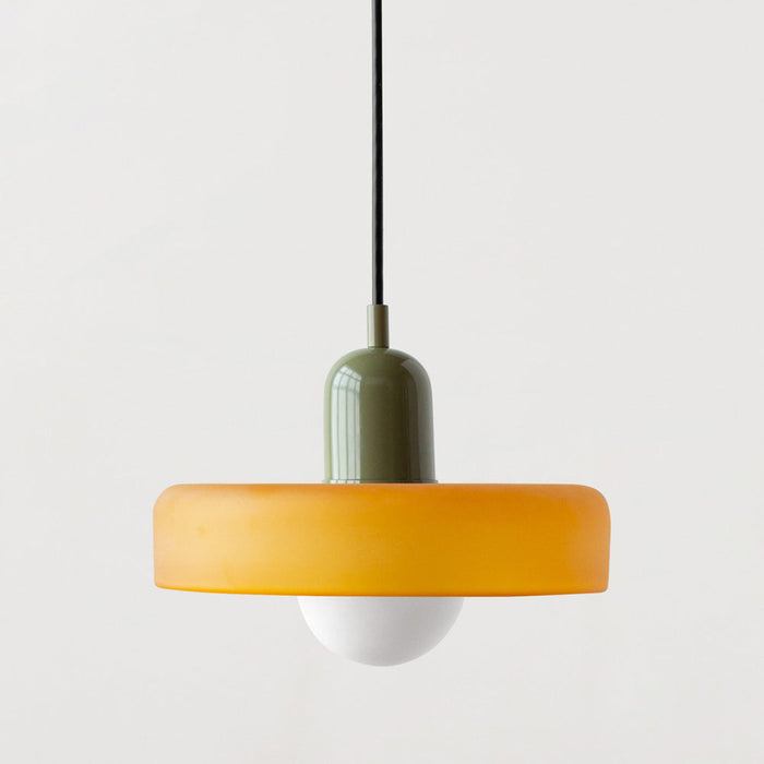 Bauhaus Design Pendellamp van Glas – Artistiek, Modern en Tijdloos