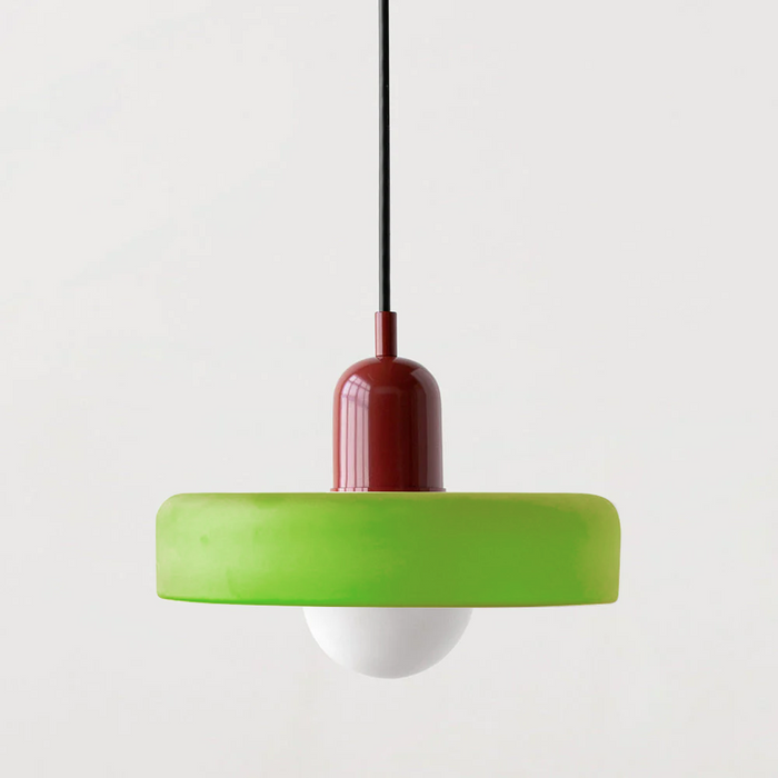 Bauhaus Design Pendellamp van Glas – Artistiek, Modern en Tijdloos