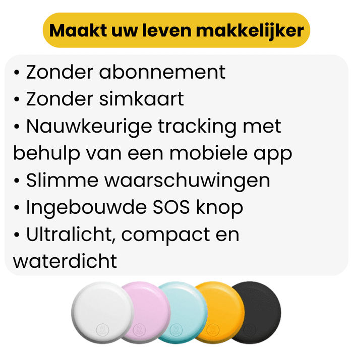 BikeTrace™ – GPS Tracker Fiets Zonder Abonnement met Live Locatie