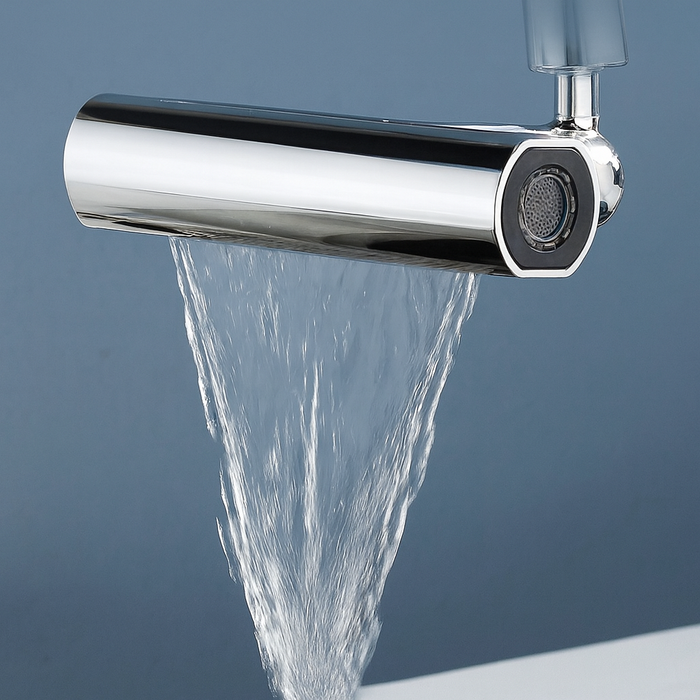 FlexiFlow Kraanopzetstuk – 4 standen & 360° draaibaar