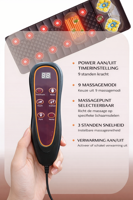 Matelas de Massage avec Massage Corporel Complet – Confort et Détente en Un Seul Produit