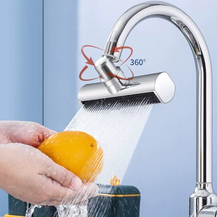 FlexiFlow Kraanopzetstuk – 4 standen & 360° draaibaar