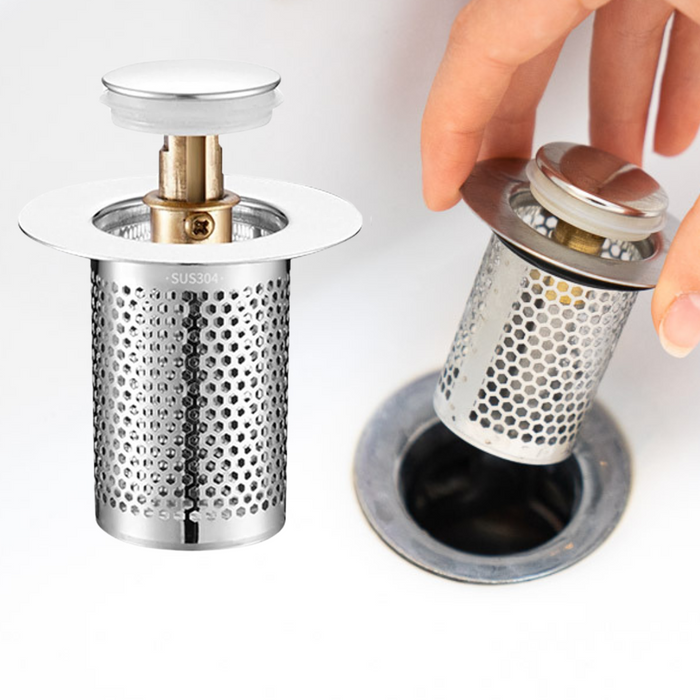 DrainMaster Pop-Up Afvoerplug – Universeel, Duurzaam en Stijlvol