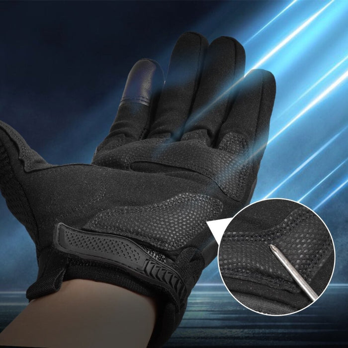 AirFlex Motorhandschoenen – Ademend PU-Leder voor Comfort en Veiligheid