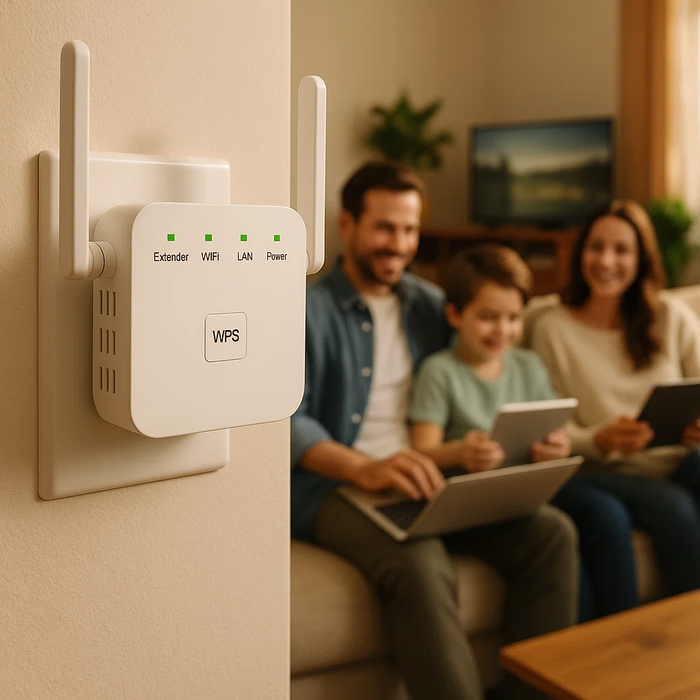 SpeedWave WiFi Versterker – Supersnel Internet in Elke Kamer