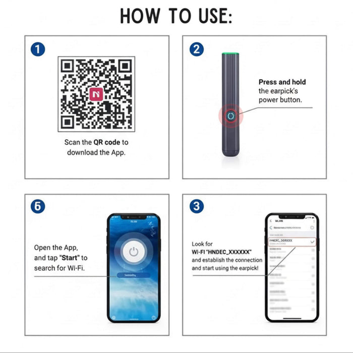 ClearView Oorreiniger – Slim, Veilig en Hygiënisch